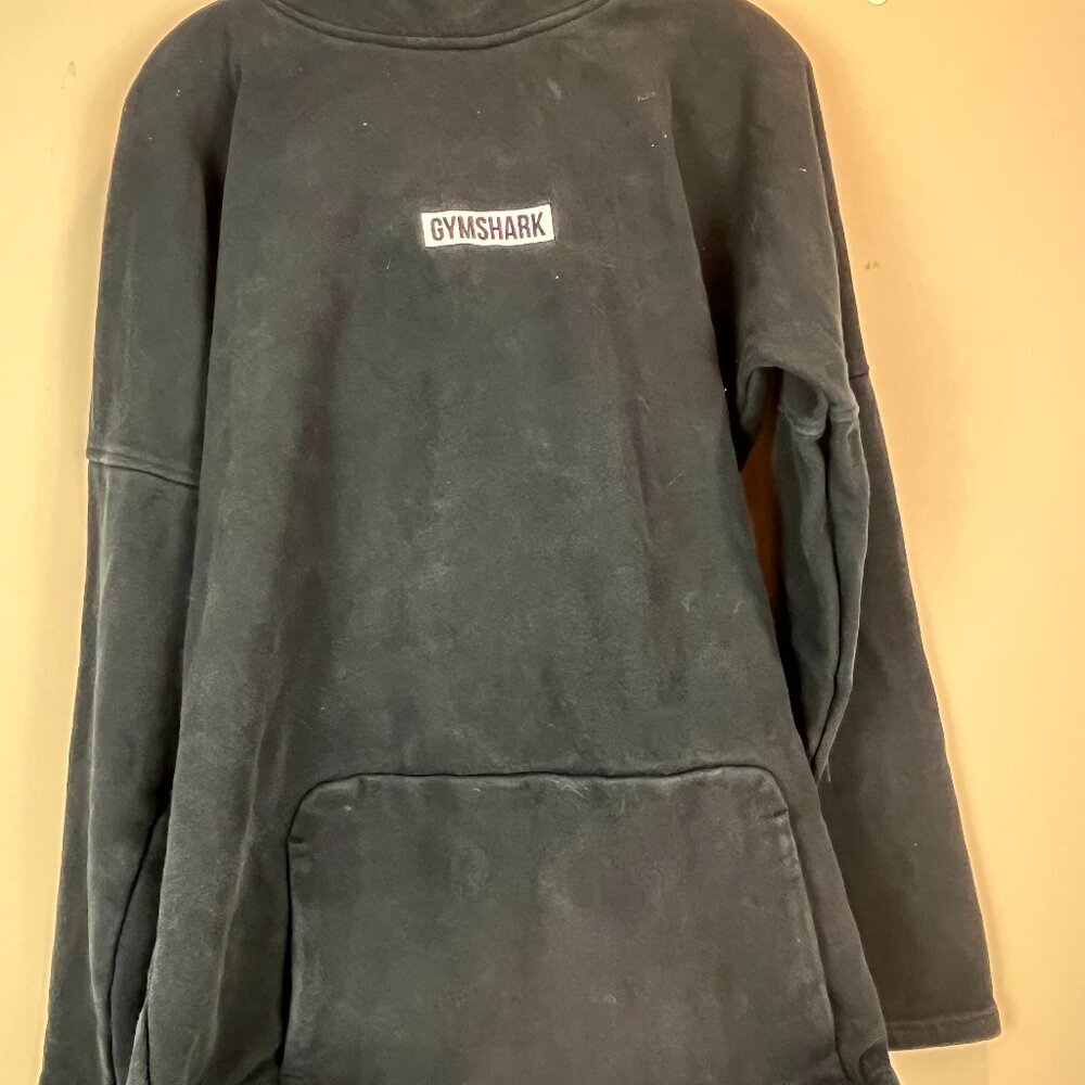 Women's Black Gymshark Hoodie Size L